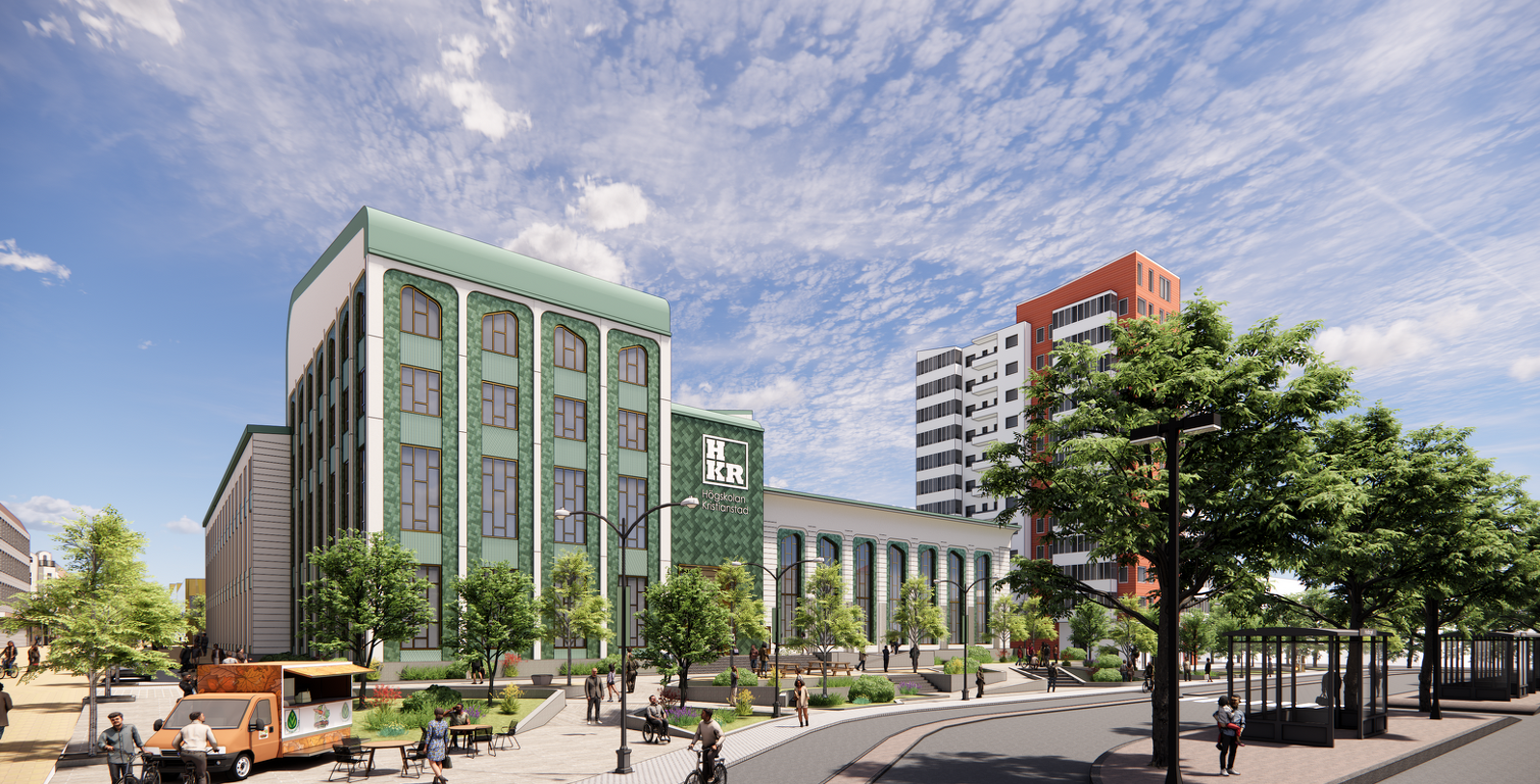 Ett tydligt eget uttryck på nya citycampus