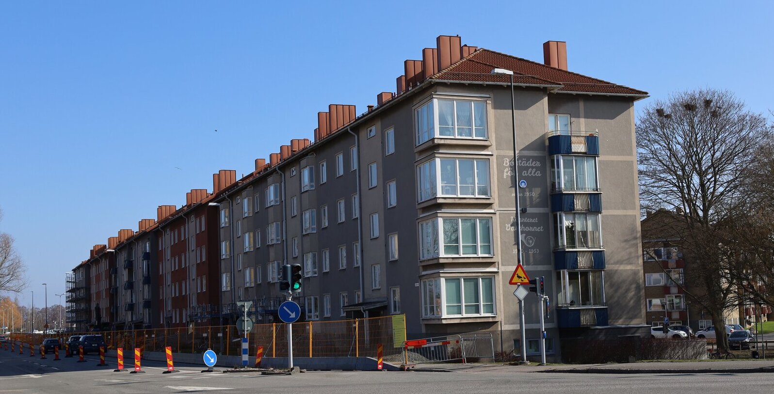 ABK:s första fastighet, Kv Valthornet renoveras nu och återställs till sin forna glans.